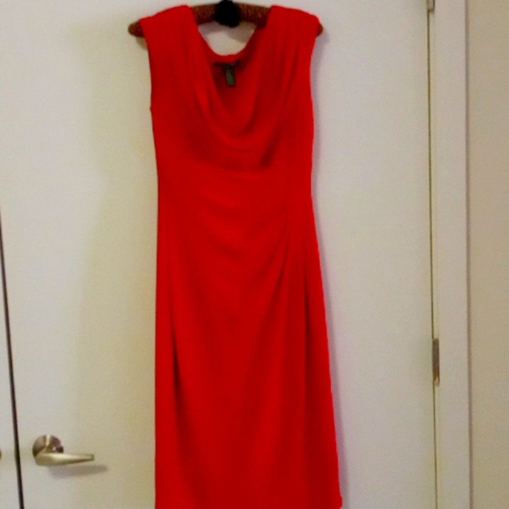 Beautiful Ralph Lauren Red Dress